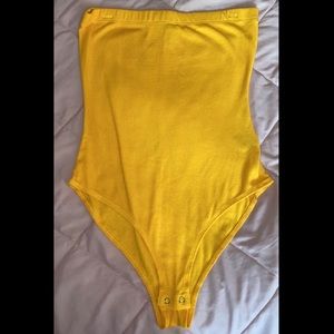 Yellow Bodysuit